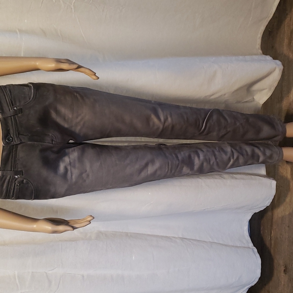 Grace in LA Distressed Grey Jeans Size 29
